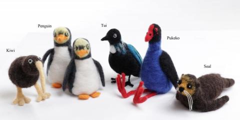 Tui Bird - Needle Felting Kit (Discontinued)