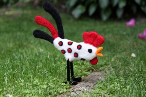 Rooster - Needle Felting Kit (Discontinued)