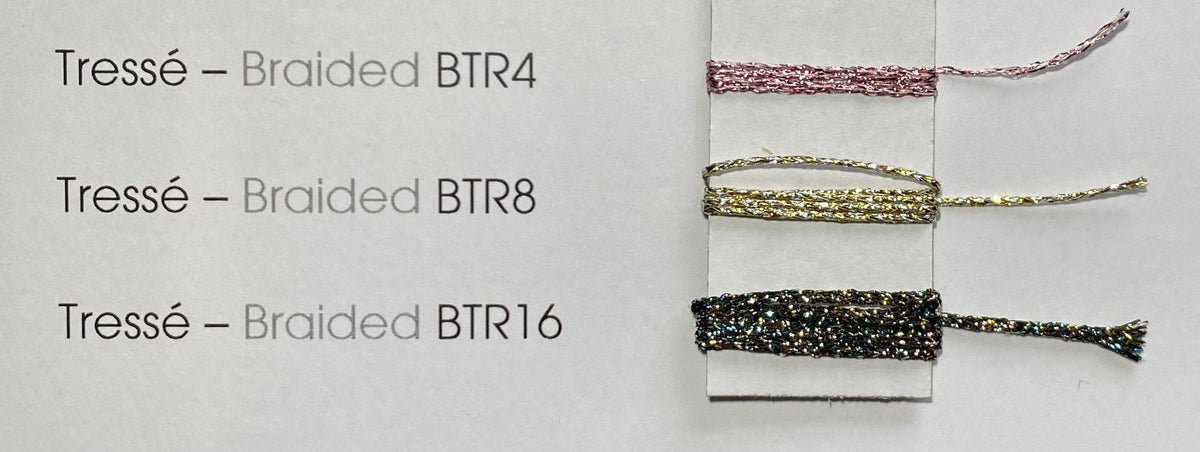 2829 - Tressé Au Sextant | Metallic Braid