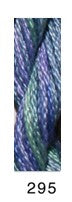 Waterlilies – Variegated Stranded Silk – Group 3 (Range 200-299)